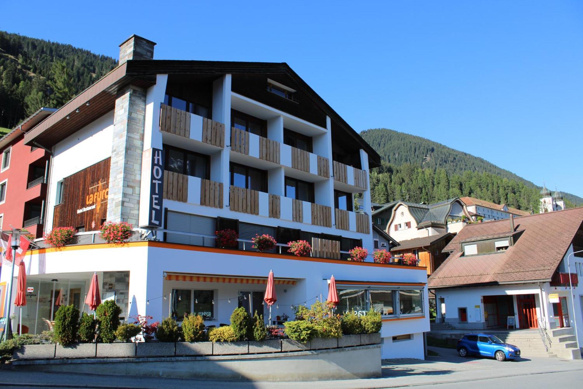 Hotel Restaurant La Furca Disentis Exteriér fotografie