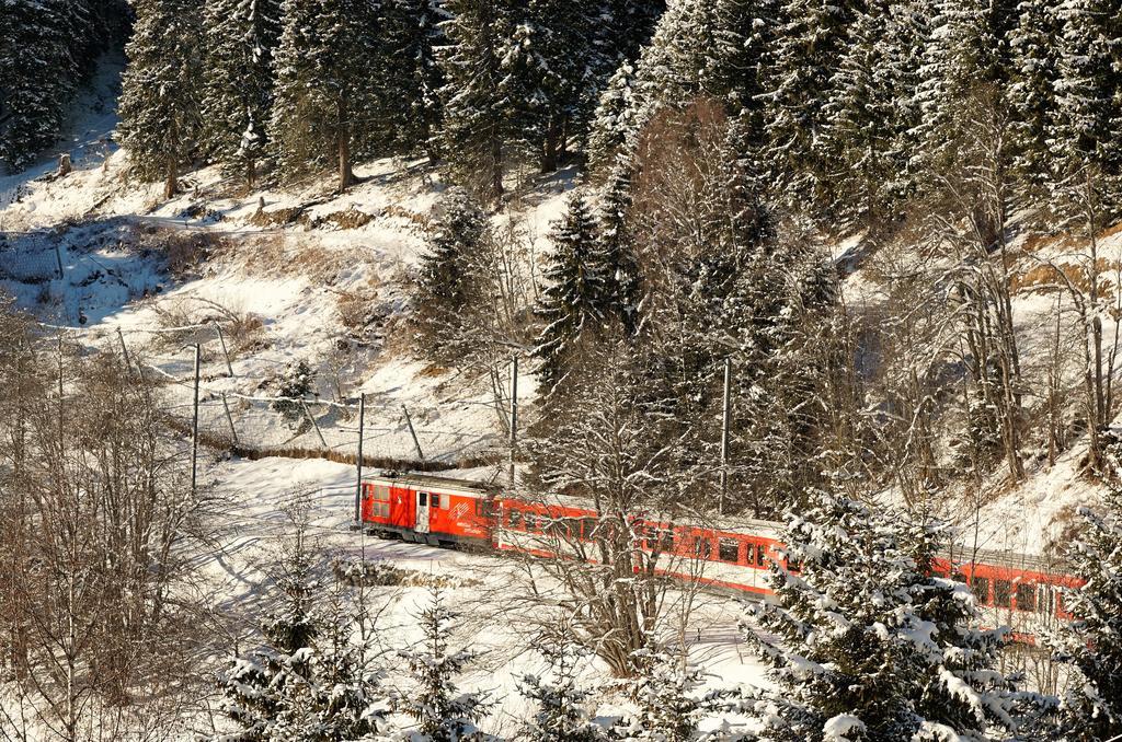 Hotel Restaurant La Furca Disentis Exteriér fotografie