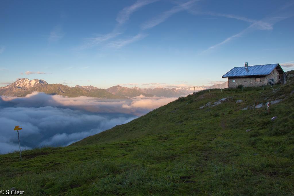 Hotel Restaurant La Furca Disentis Exteriér fotografie