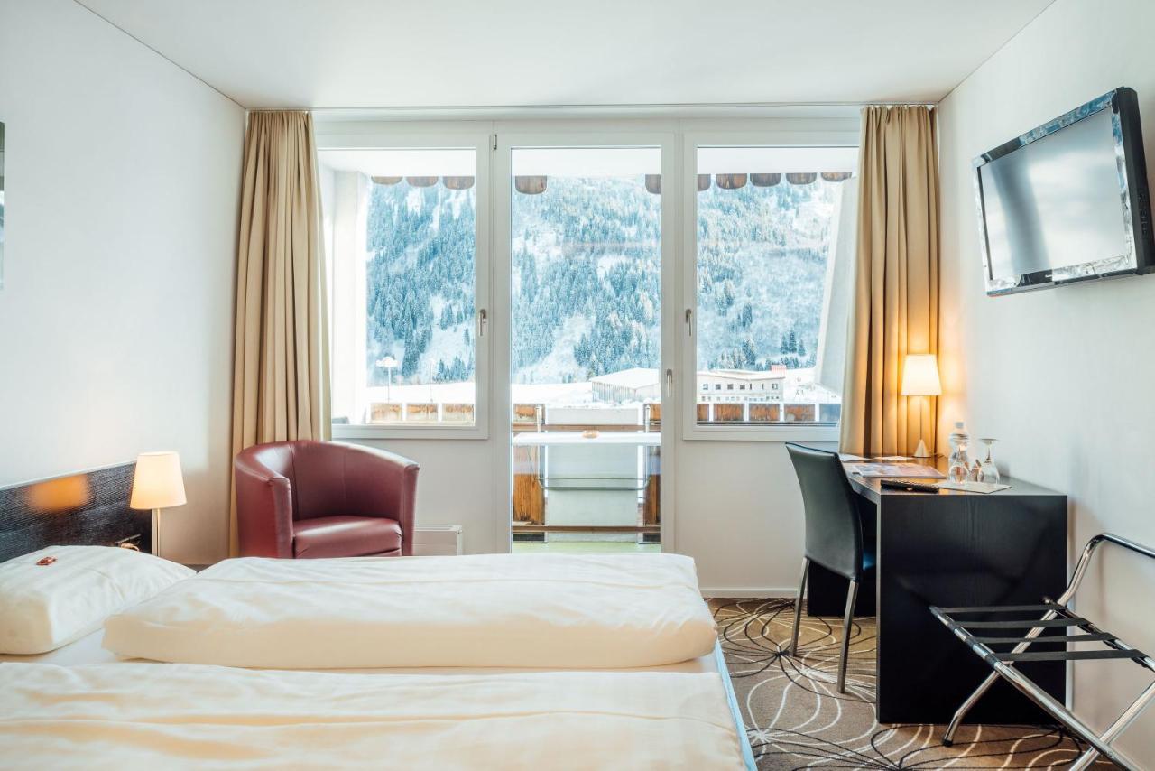 Hotel Restaurant La Furca Disentis Exteriér fotografie