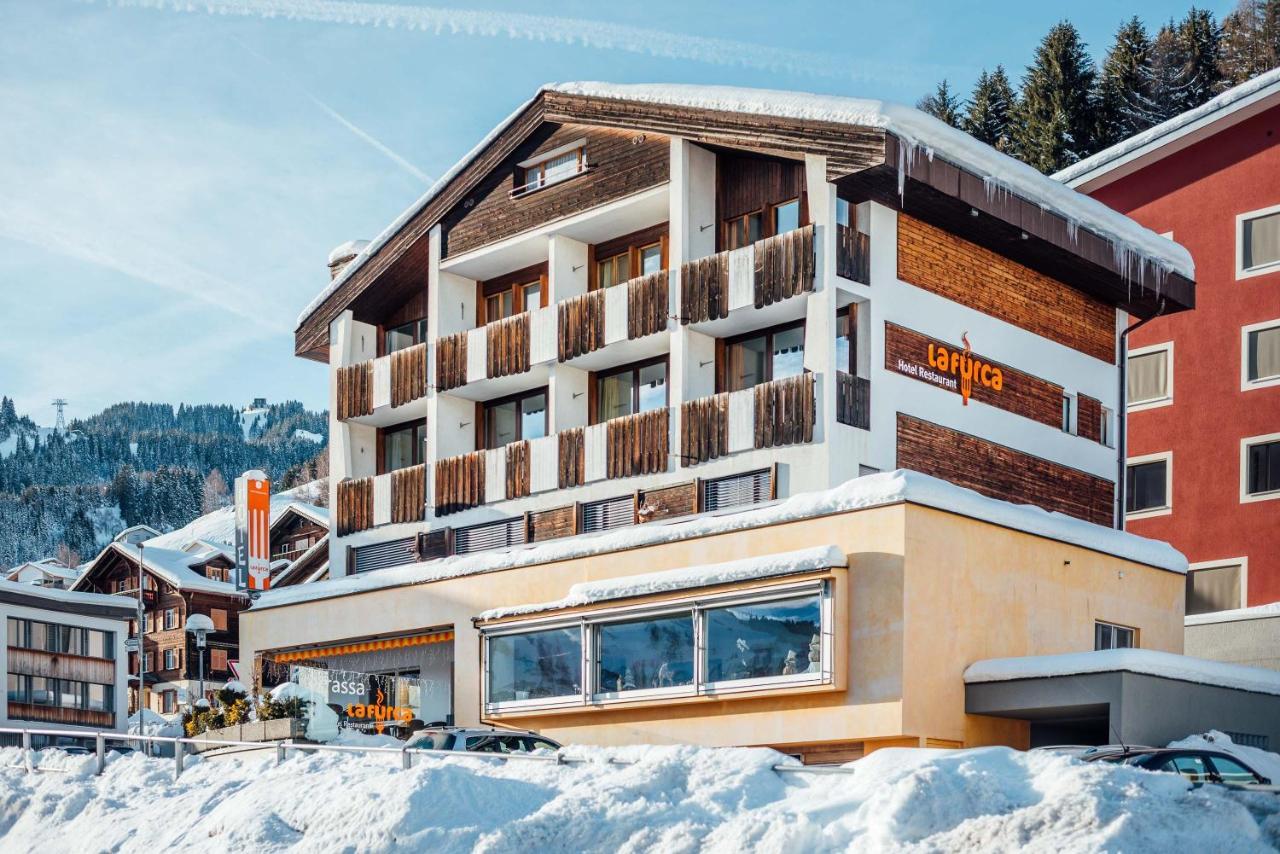 Hotel Restaurant La Furca Disentis Exteriér fotografie